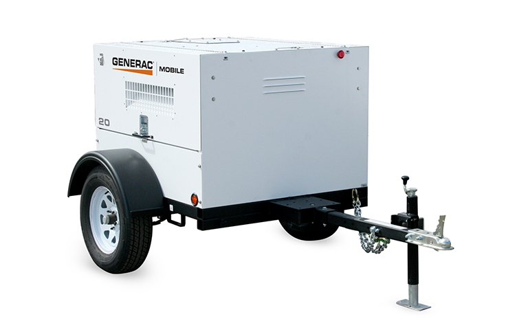 Generac MLG 20kW towable diesel generator